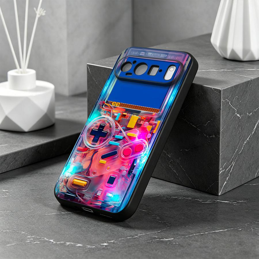 Gaming Console Google - Casing Penutup Ponsel Funda untuk Google
