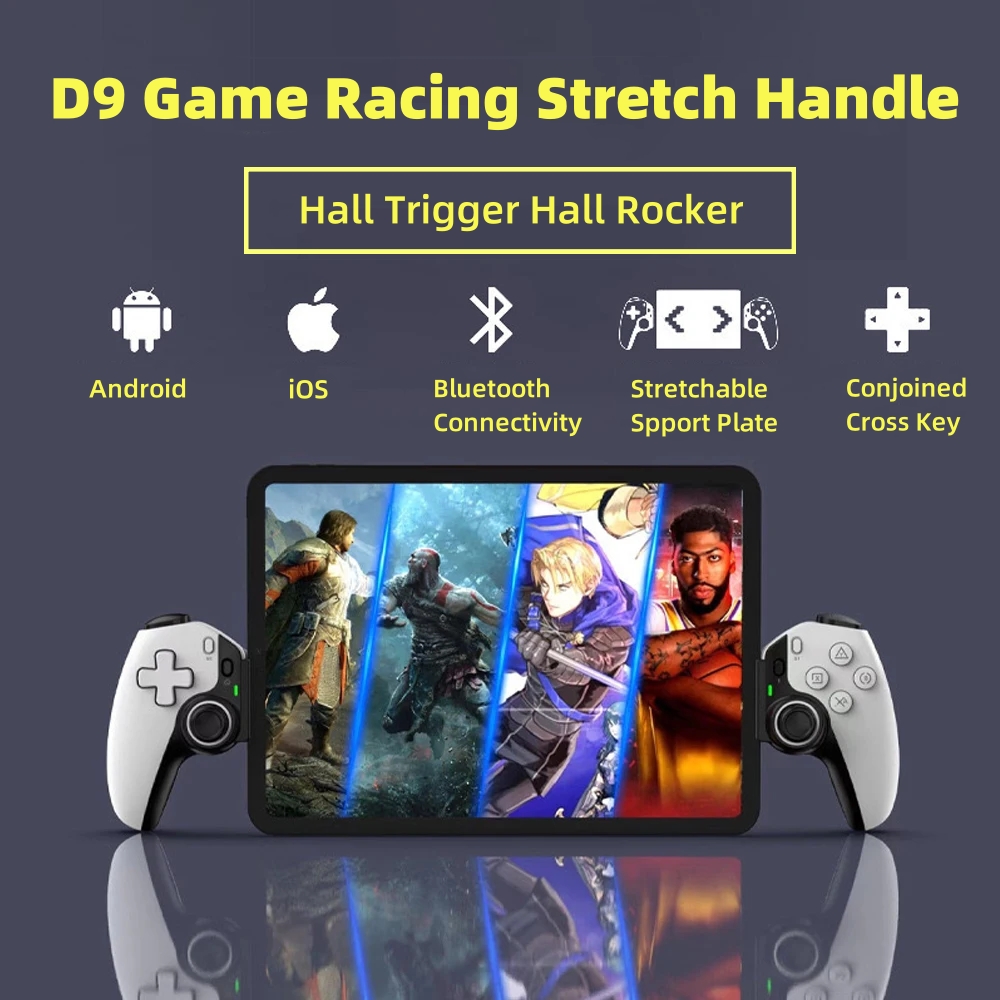 Console Gaming Steam - Pengontrol Tablet D9 Pegangan Nirkabel untuk