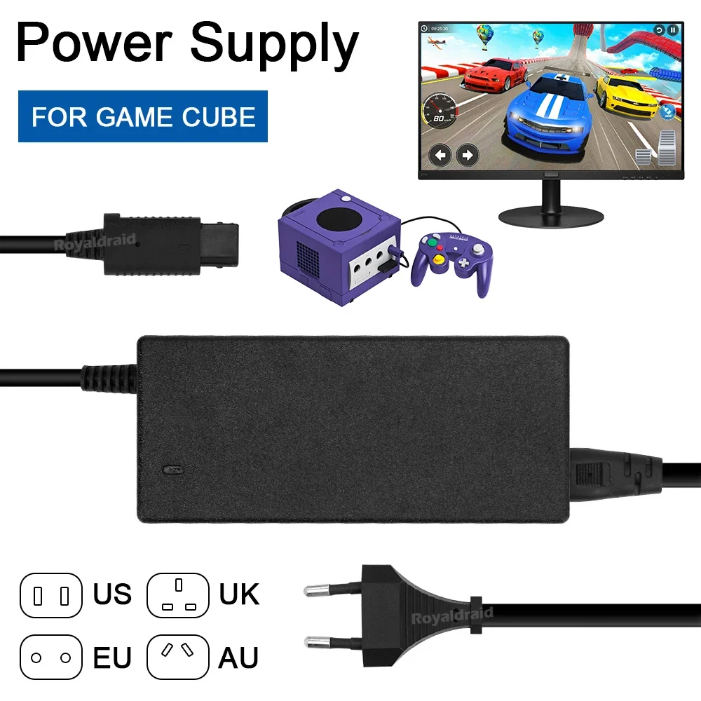 Gaming Console Uk - Adaptor Daya AC Colokan EU/US/UK/AU untuk