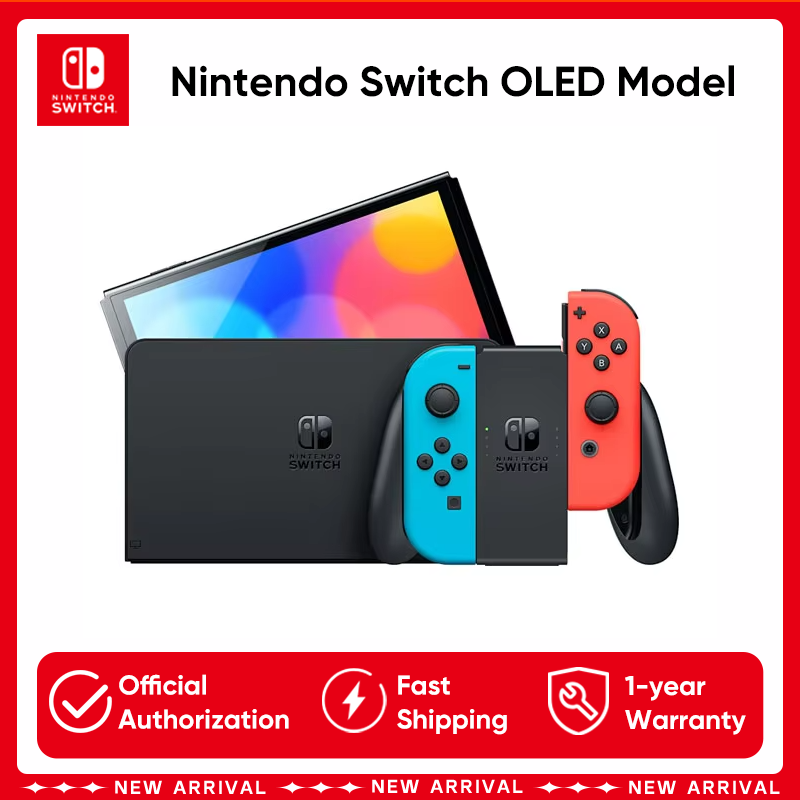 Gaming Console In Chinese - Nintendo Switch OLED Model Asli Layar