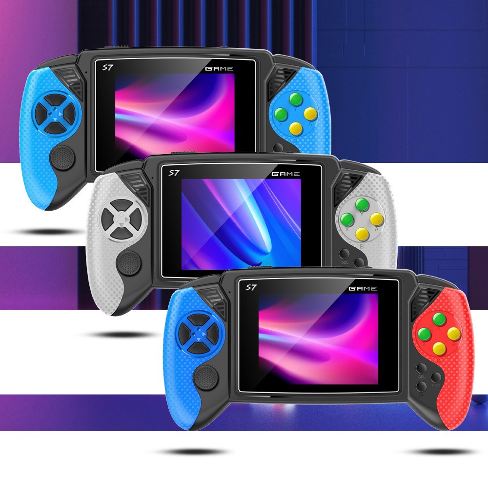 Gaming Console In Chinese - Konsol Game Genggam Retro S7 Layar