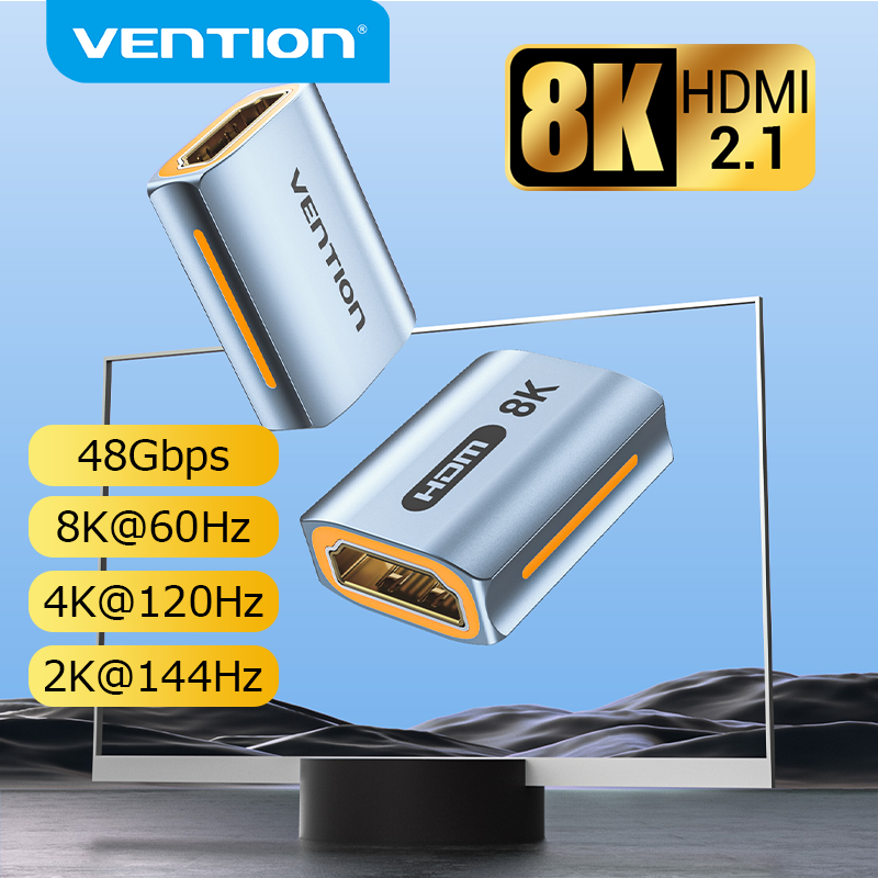 Gaming Console Bundle - Vention Adapter ekstensi HDMI 8K, konektor