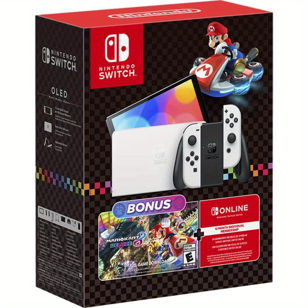 Gaming Console In Chinese - Paket Konsol Nintendo Switch OLED dengan