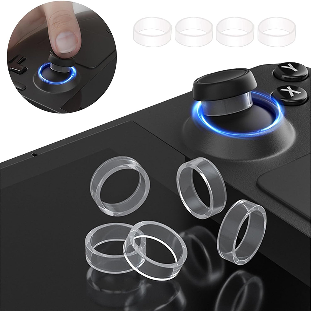 Console Gaming Steam - 8 buah cincin karet Joystick pelindung