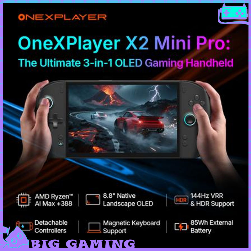 Gaming Console In Chinese - OneXPlayer X2 Mini Pro 3-in-1 Gaming