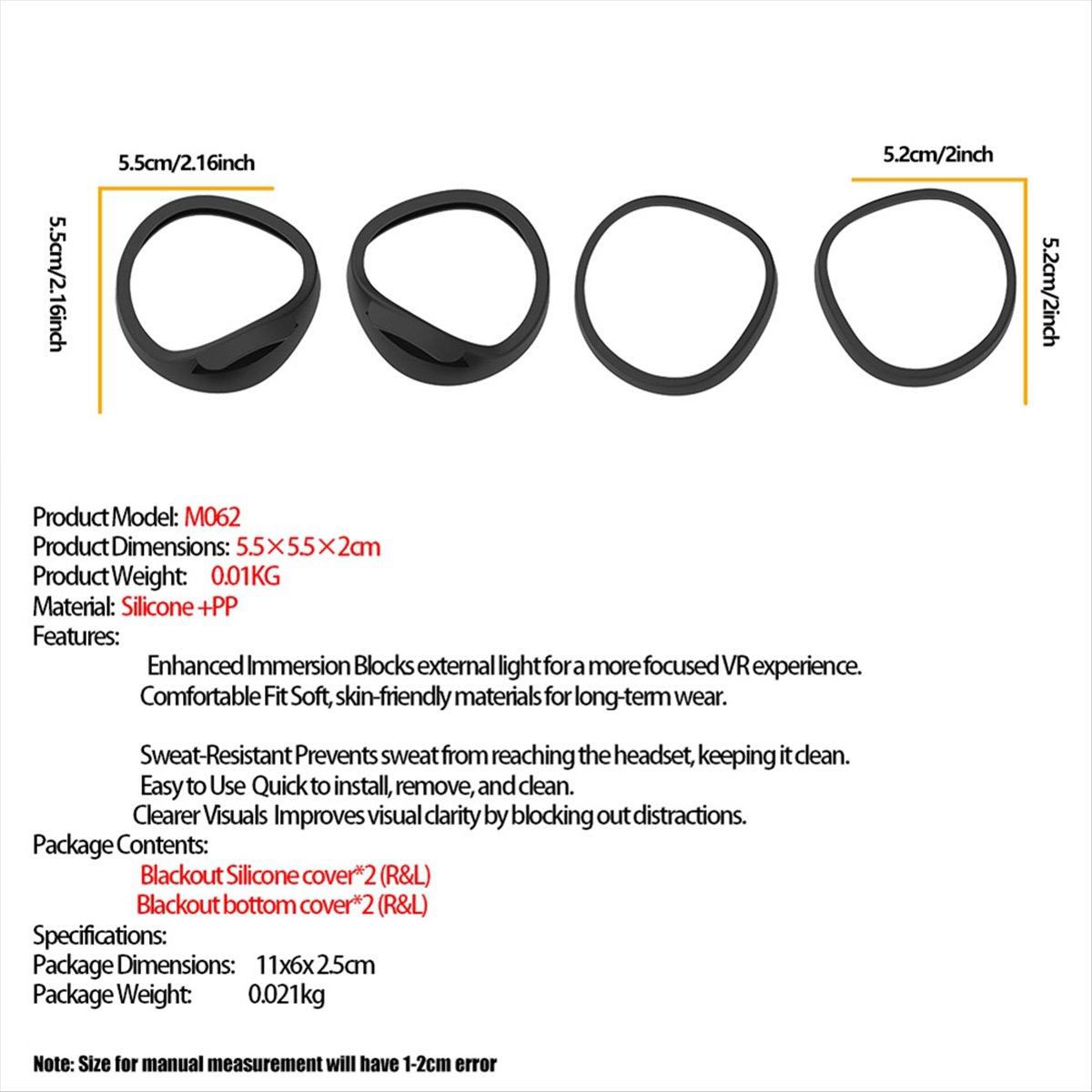 Vr Lens Protector - Pelindung Lensa VR Bingkai Lensa VR
