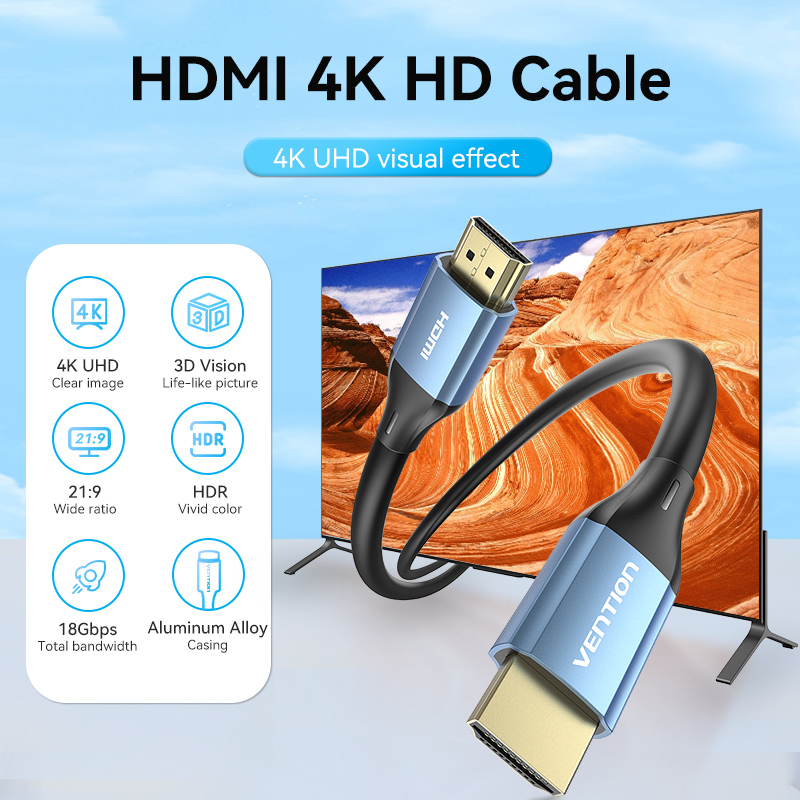 Vention kabel HDMI 4K 2.0, kab - Gaming Console Bundle ulasan dan harga