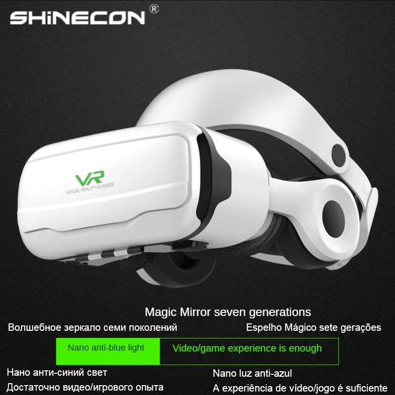 Kacamata VR Helm Headset 3D Re - Gaming Console Vr ulasan dan harga