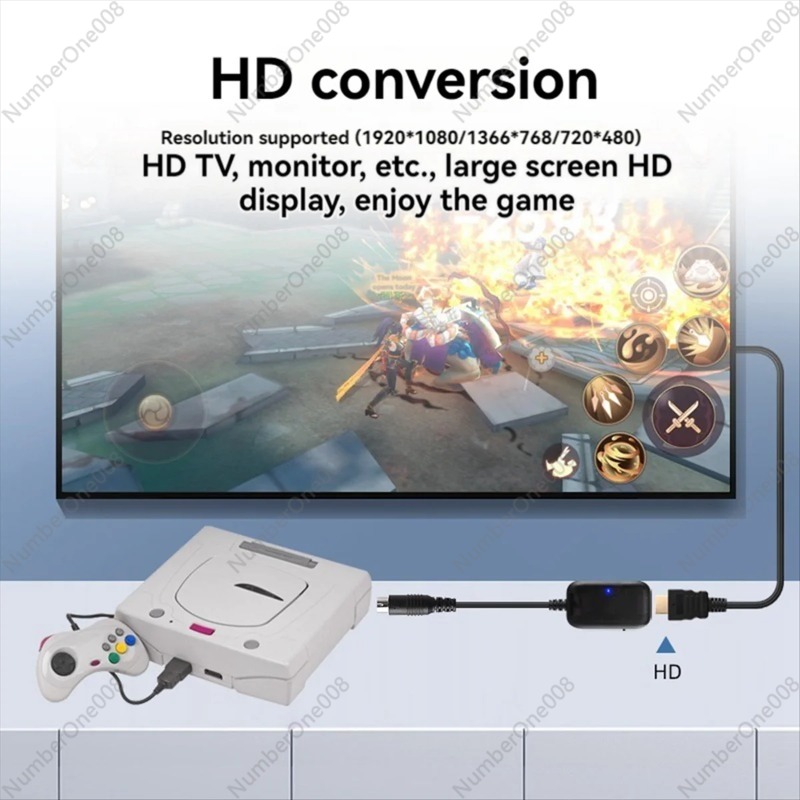 Kabel Konverter HDMI untuk Kon - Gaming Console For Tv ulasan dan harga