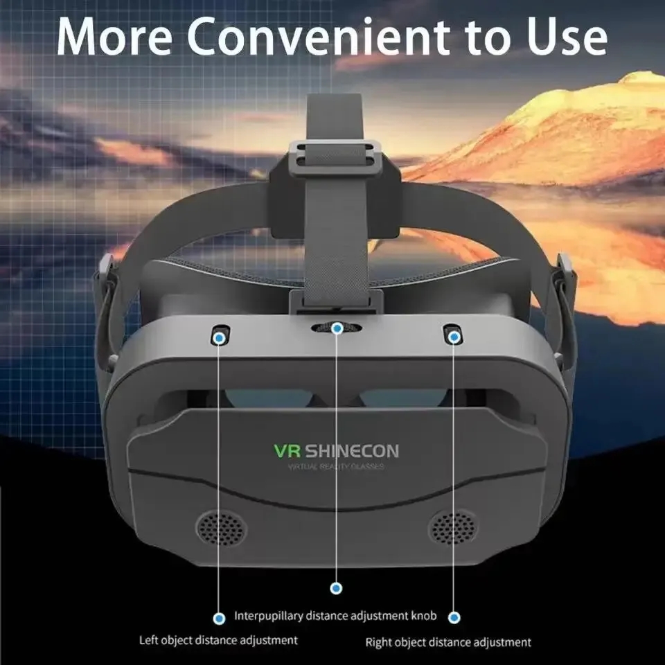 Kacamata VR 3D Perangkat Heads - Gaming Console Vr ulasan dan harga