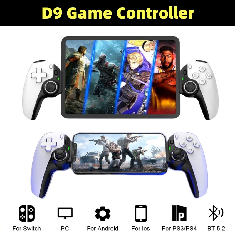 Pengontrol Tablet D9 Pegangan  - Console Gaming Steam ulasan dan harga