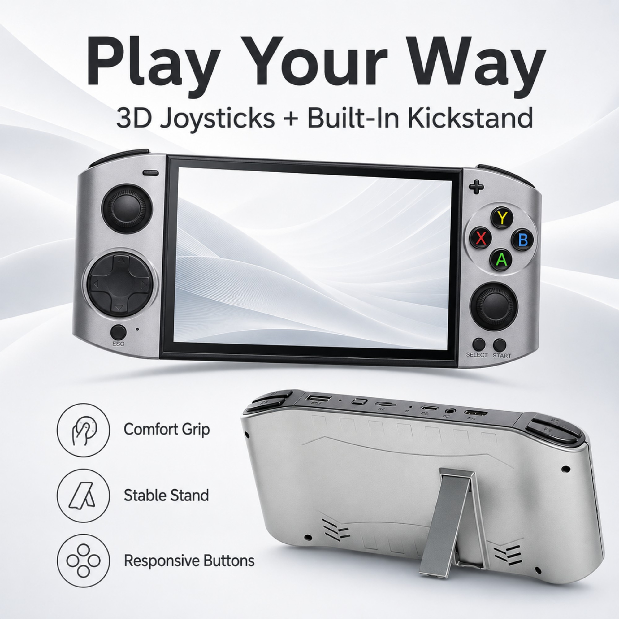 09 Ultra Konsol Game Genggam O - Gaming Console In Chinese ulasan dan harga