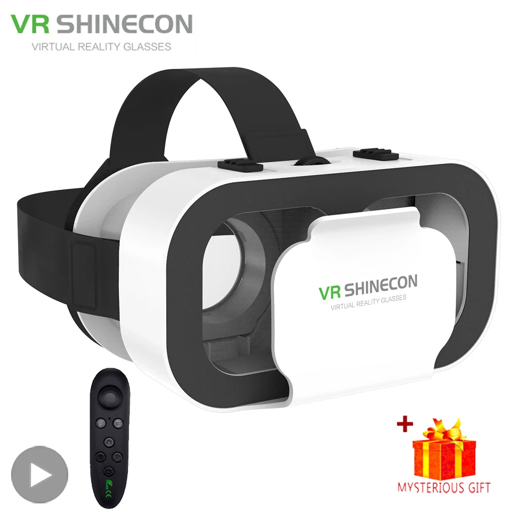 Kacamata VR Shinecon 3D, Heads - Gaming Console Vr ulasan dan harga