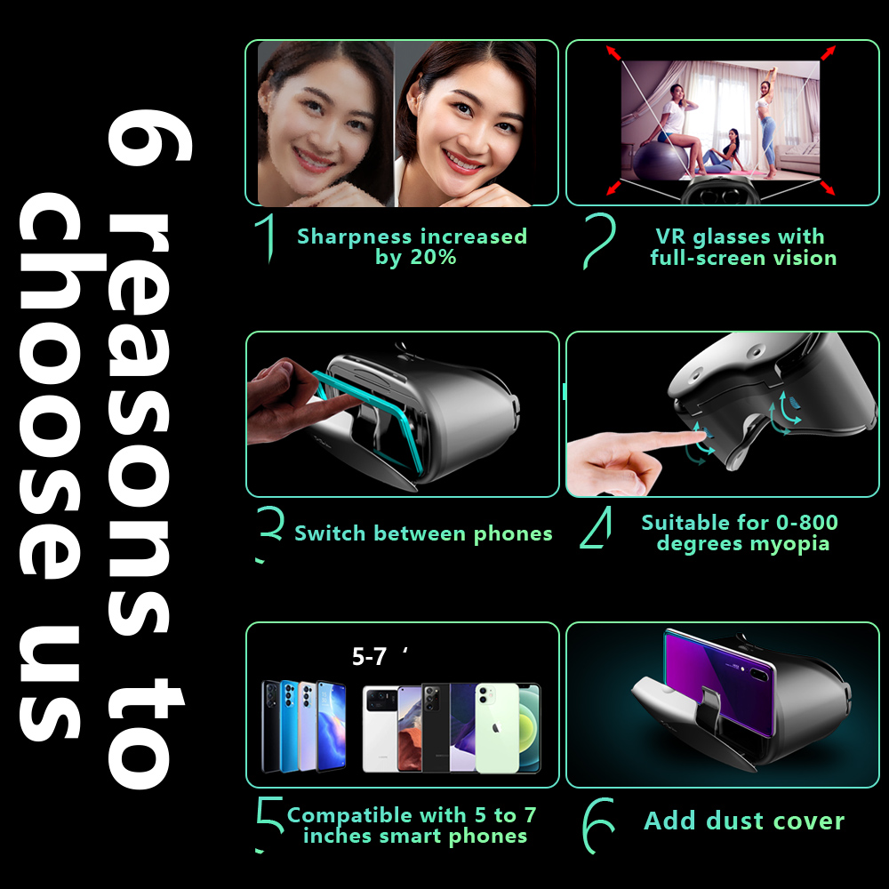 Kacamata VR Realitas Virtual 3 - Gaming Console Vr ulasan dan harga