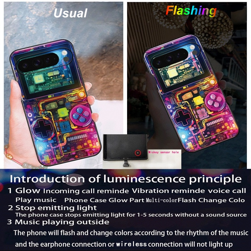 Casing HP LED Konsol Game Retr - Gaming Console Google ulasan dan harga