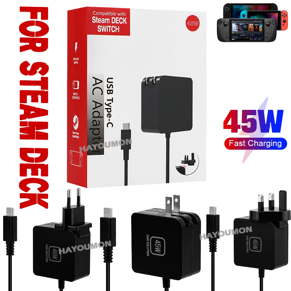 Pengisi Daya Cepat AC 45W BARU - Gaming Console Uk ulasan dan harga