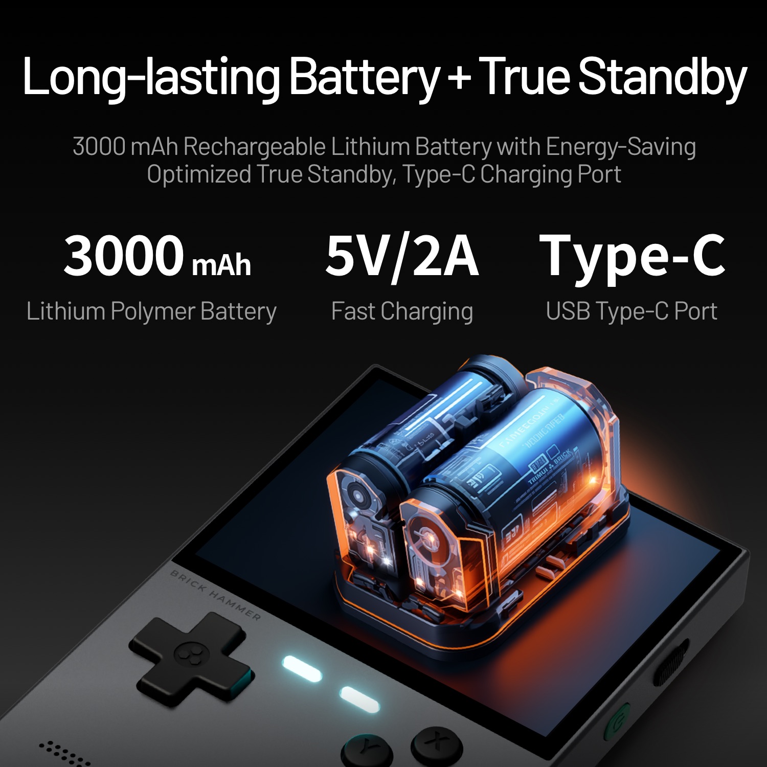 TRIMUI BRICK HAMMER Konsol Gam - Gaming Console For Phone ulasan dan harga