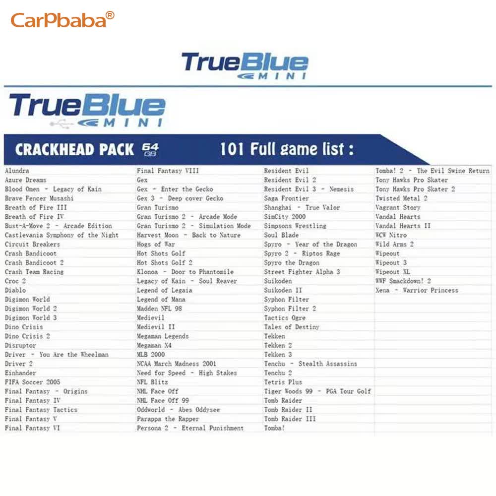 W3 Untuk True Blue Mini CRACK  - Gaming Console Genesis ulasan dan harga