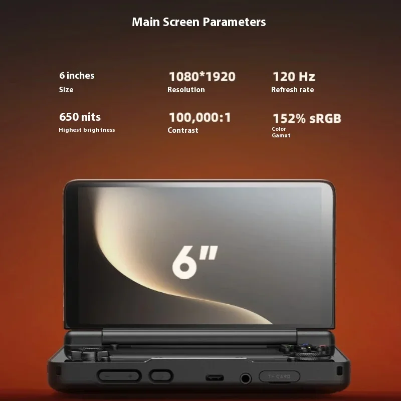 AYN Thor 6'' OLED Layar Ganda  - Gaming Console Uk ulasan dan harga
